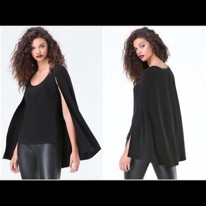 Gorgeous Bebe cape top